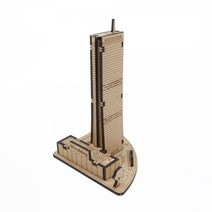 [바보사랑] 모또나무 서울 랜드마크 63빌딩 3D입체퍼즐 만들기, 상세 설명 참조, 상세 설명 참조