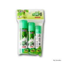 ZP_종이나라 투명 나라풀 3p -PP 딱풀 풀 접착제 목공풀, 혼합형