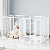 애견 철제 펜스 (70cmx80cm) (화이트), 단품, 상세페이지 참조