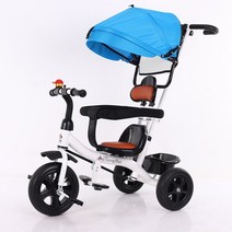 자전거 1-6 세 남아 및 여아 야외 여행 가볍고 편안한 N 핸드 푸시 세발 자전거 자전거 차양 가능, 07 as pictrue 7