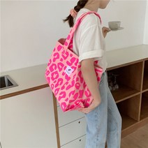 상큼 호피무늬 숄더백 파우치 버킷백 C960