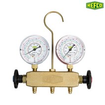 REFCO 레프코 APEX-6-DS-R22 아날로그 매니폴드게이지 (R-22 R-134A R-404)A