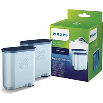Philips 필립스 세코 Saeco 아쿠아클린 AquaClean 워터 필터 (2개입), 1개