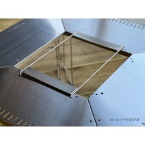 일본 스노우 헥사테이블 ST-050 야외 캠핑 콤비네이션 테이블 파이어 프레임, 국내 ST051 브래킷(GS400 450용