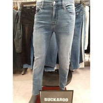 [버커루][BUCKAROO JEANS] [프리미엄 특가전] 남성 업라이트3 애쉬드 인디고톤 청바지