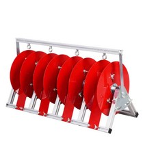 전선 풀링기 와이어 포설 원판 감기 케이블 풀링다이, 4디스크