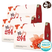 즙쟁이 산수유즙 3박스 90팩 산수유진액 산수유차, 산수유즙 3박스(90팩)