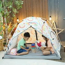 울프라운치 4in1 플레이 키즈 어린이 텐트 하우스, 트로피컬