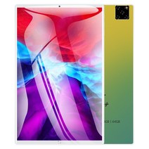 새로운 도착 안드로이드 태블릿 10.0 OS 10.1 인치 8GB RAM 128GB ROM 배터리 테이블, yellow-green|10GB 512GB