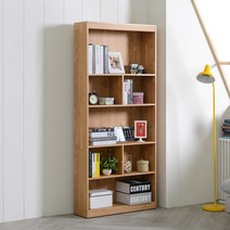 800x240x1820 4컬러 5단7칸 책장 H1-416, 화이트