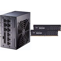[세트 구매] 현인 지향 STANDARD 시리즈 80 PLUS GOLD 인증 750W 풀 플러그인 ATX 전원 KRPW-GK750W90+ & KLEVV 데스크탑 PC용 메모리 DDR4 2666 PC4-21300 8GB x 2장 16GB 키트 288pin 26N190D