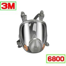 3M 6800 방독면 방진 방독 방연 화재 마스크 화생방 빠른배송 전면형, 6800 본체