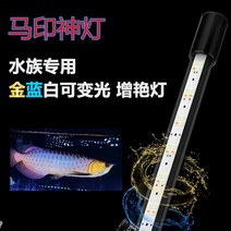 태닝등 아로와나 과배 고배 홍미 황색 발색 강화 UAS 리퓨지움 리엑터 골드 블루 앤 화이트 전용 수조 LED 베이스 워터프루프