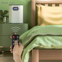 Thankshare home 1.2l dehumidifier remote control 대형 lcd 스크린 디스플레이 공기 건조기 전체 차단 청정기 가정용 정수기, AU 플러그