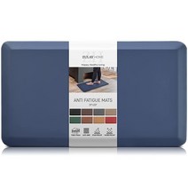 Zulay Home 대형 50.8 x 81.3cm(20 x 32인치) 피로 방지 바닥 매트 - 1.9cm(3/4인치) 두께의 쿠션 주방 매트 - 스탠딩 작업 책상용 편안한 패딩 바, 39 x 20 x 3/4