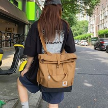 마즈비다스 가방 대용량 학생 백팩 책가방 브라운