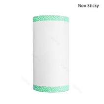 휴대용 포토프린터 핸드폰사진인화기 a6 열 라벨 용지 화이트 컬러 스티커 5730mm, 녹색 가장자리 종이, 다른