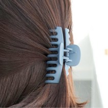 헤어 집게핀 하는법 작은 똥머리 뒤통수뽕 포인트핀 여아머리핀 여성머리핀