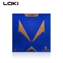 Loki RXTON5 국제탁구연맹이 인정한 탁구 러버, 검은색