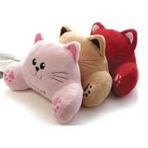 1+1 스마일캣 허리쿠션(BIG) 96847EA_#7, 미로(베이지)_미로(베이지)