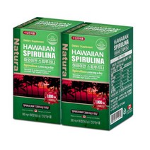 하와이안 스피루리나 580mg X 180정 X 2박스 캐나다산 6개월분
