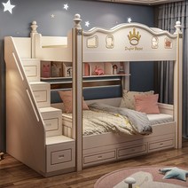 2층벙커침대 어른2층침대 복층 철제 원목 기숙사 침대 이층 어린이 소녀 공주 단단한 낮은 나무 어머니와 자식 더블, [01] 상하 베드 폭 동일 숏 가드레일 lt물류 셀프, [01] 1200mmx1900mm, [01] 더 많은 조합
