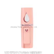 couyor 휴대용 미니 나노 미스트기 수분보습 USB 충전식, L2핑크 1개