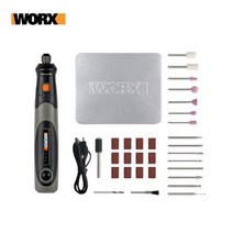웍스 충전로타리툴 세트 미니 그라인더 WX750 4V, 1개