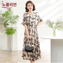 여름 플라워 원피스 로맨틱 플라워 스커트