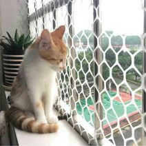 정원 울타리 안전망 사육 그물 발코니 난간 계단 떨어짐 방지 보호 고양이 애완동물 치킨 플라스틱 메쉬