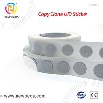 UID 블록 0 변경 가능한 다시 쓰기 원형 스티커 Dia25/30mm 13.56MHZ ISO 14443A NFC 복사 복제 라벨 10/5, 한개옵션1, 01 Dia25mm 10PCS