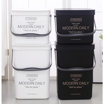 주택 음식물 쓰레기통 자취 음쓰 플라스틱통 대형 예쁜 모음 봉투 쓰봉 휴지통, 스마트음식물비닐쓰레기통2L블루