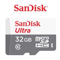 샌디스크 한라홀딩스 만도 H7 마이크로SD카드 외장메모리카드 32G 울트라 어댑터증정, 32GB