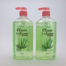 오릭스 향이좋은 알로에함유 손소독제 손세정제, 2개, 575ml