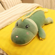 춘식이 인형 빅사이즈인형 소품샵 찹쌀떡배개필로우 쿠션 햄스터 대형 모찌인형 초대형인형 대형 사람인형 대형 모찌 인형 150 모찌쿠션 바디필로우 고양이 돼지 모찌인형 안고자는 대형 인형 모찌, 200cm., 녹색 동그란 눈의 공룡