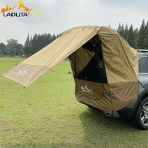 차박텐트 카텐트 꼬리 루프탑 텐트 차박 용 도킹 SUV 캠핑 감성 후면 suv 확장 캐노피 자동차 야외자가 여행 자동차 트렁크, 3-없음