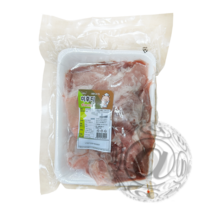 FROZEN PORK HAM BEHIND SHANK 냉동 미후지 800g, 1개