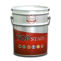 탑스테인 20리터 오일스테인 방부목페인트, 흑단