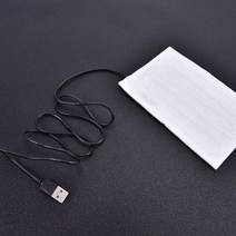 발열판 usb 발 발열패드 USB 난방 히터 패드 마사지 온난화 바디 발 겨울 휴대용 usb 히트 웜 플레이트 마, 한개옵션0