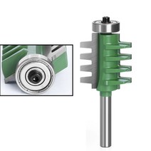 8mm 생크 45 스틸 라우터 비트 핑거 조인트 접착제 밀링 커터 우 콘 장부 서랍 목공 전동 공구 부품