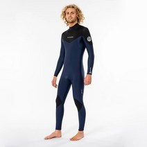 Rip curl C 126MFS Dawn Patrol 3/2mm Back Zip Wetsuit Steamer - Navy (립컬 다운 패트롤 백 집 스티머 전신슈트 웻슈트)