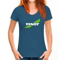 Fendt 농업 트랙터 기계 새로운 티셔츠 탑 도매 티 사용자 정의 환경 인쇄 저렴한, 15 WoMen Azure blue_08 XXXL