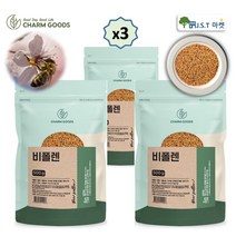 스페인산 비폴렌 벌화분 먹는 꿀벌 꿀 화분 가루 효능 500g 선택구성 1팩~5팩, 3팩