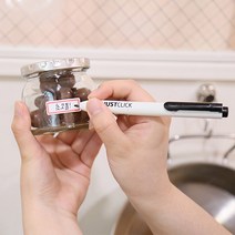 모리스 JUSTCLICK 네임펜 F 0.7mm, 블랙