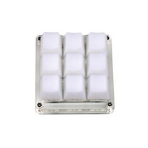 숫자키보드 키 패드 QMK Hotswap-YMDK RGB 지원 매크로 기능 C 타입 MX 스위치 기계식 키보드 넘패드 게임 포토샵용 9, Base Kit, Milk White