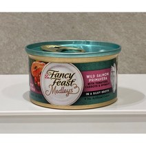 팬시피스트 엘레강트메들리 프리마베라 연어 고양이 캔, 60개입, 85g