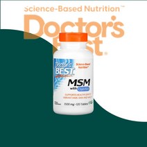 닥터스베스트 MSM OptiMSM 메틸술포닐메탄 1500mg 120정
