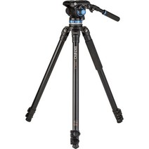 Benro A2573F 알루미늄 삼각대 S6PRO 비디오 헤드 포함 USA 미국, Tripod with S6-Pro Video Head
