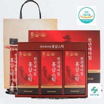 개성인삼농협 천년애 홍삼스틱 30포 쇼핑백