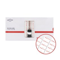 모텍스 MX5500 라벨 가격표시기용 20롤 잉크롤러 1입, 3개